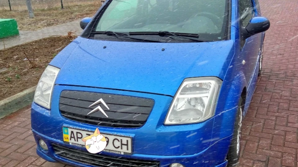 Citroen C2 синя стріла 1,4 VTR 2