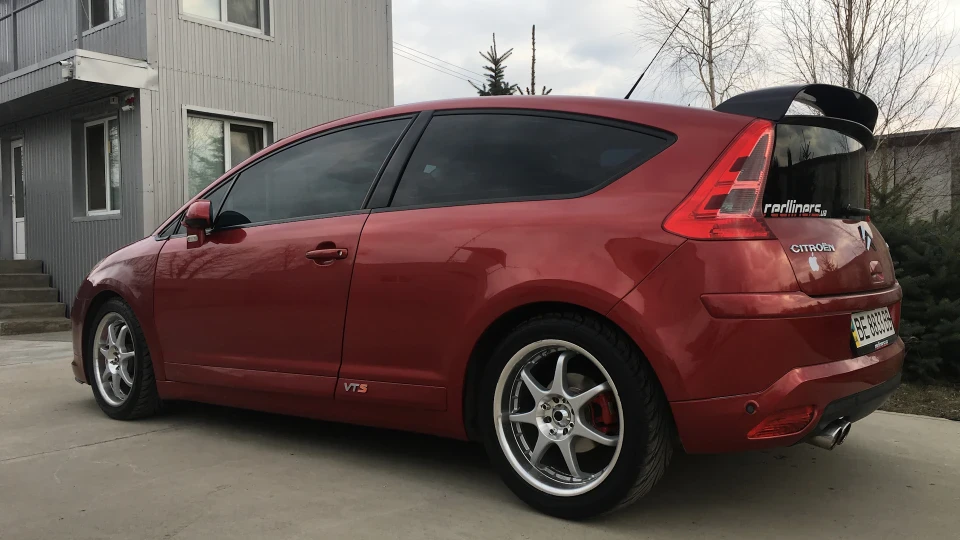 Citroen C4 VTS red 3
