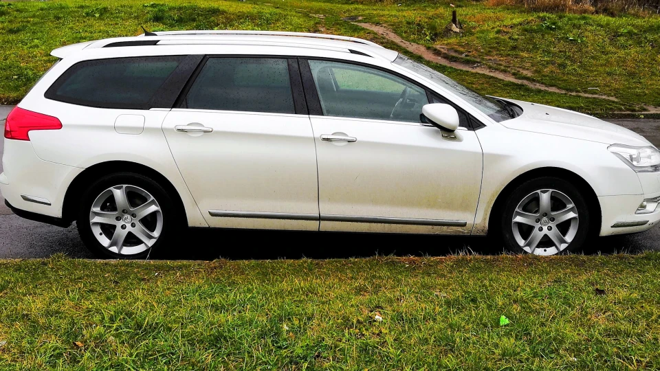 Citroen C5 Blanc nacré tourer