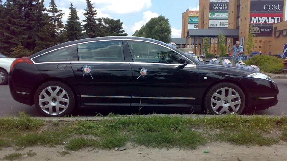 Citroen C6 чорний 5
