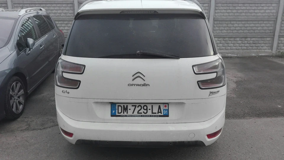 Citroen Grand C4 Picasso Білий дракон