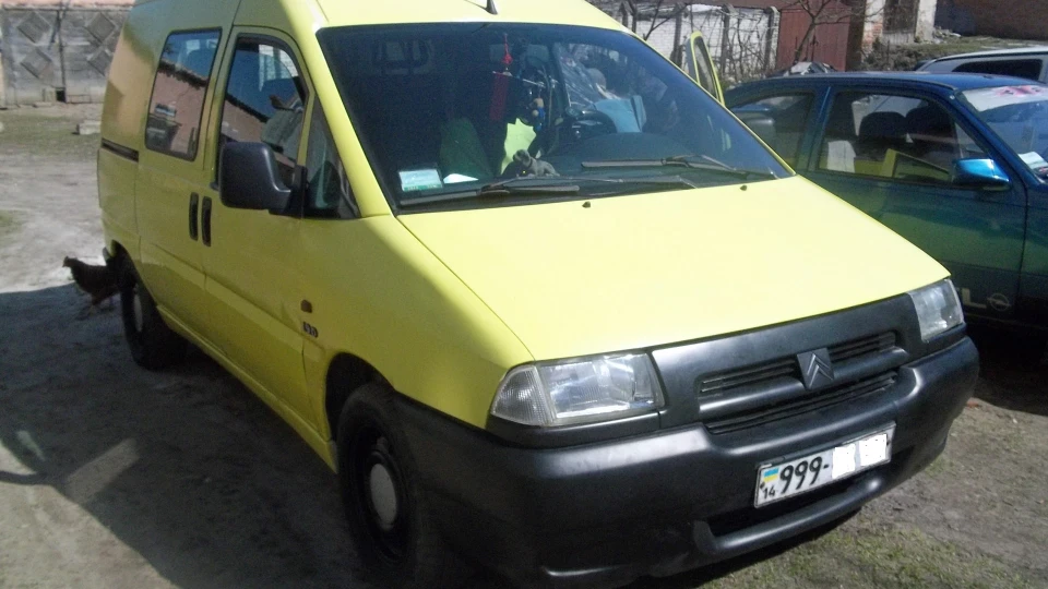 Citroen Jumpy ЖОВТОК