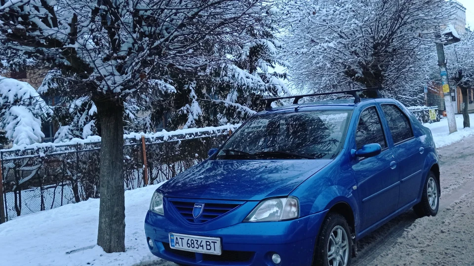 Dacia Logan гармата-перегонка 2