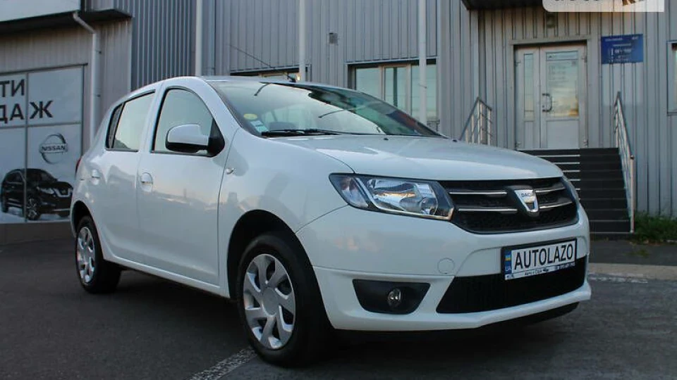 Dacia Sandero Білий 1,5dci 2