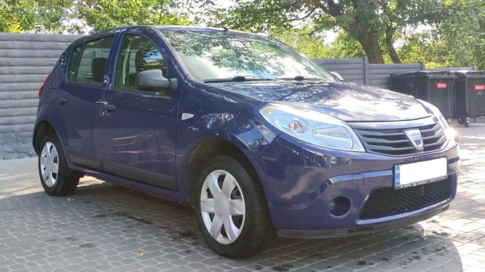 Dacia Sandero Синій Сандерік 1.2 v16 3