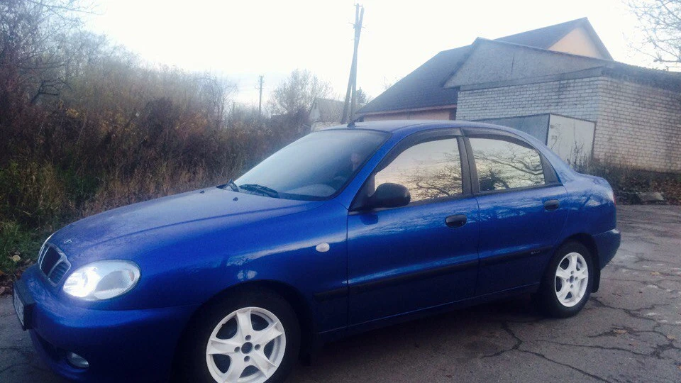 Daewoo Lanos 1.4 паровоз) 3
