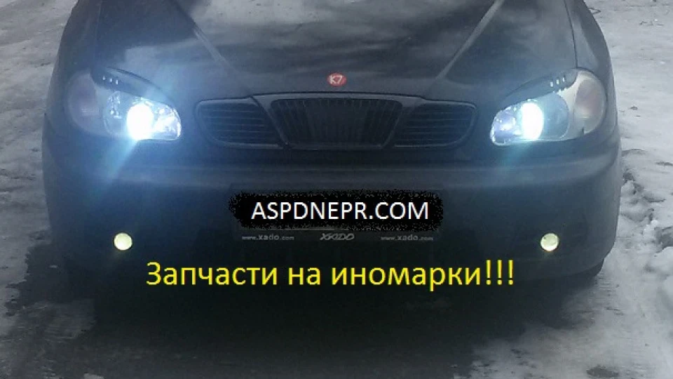Daewoo Lanos Blackblackred