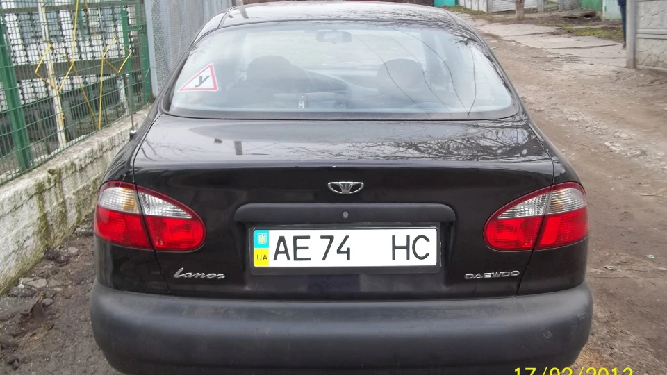 Daewoo Lanos Чорна Лань 2
