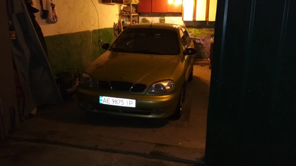 Daewoo Lanos Оливка/Равлик