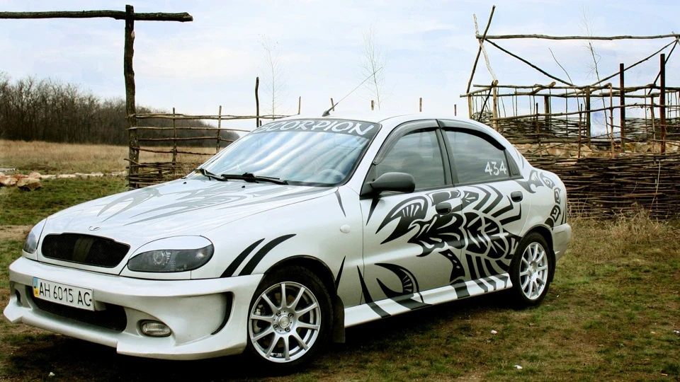 Daewoo Lanos С20XE inside