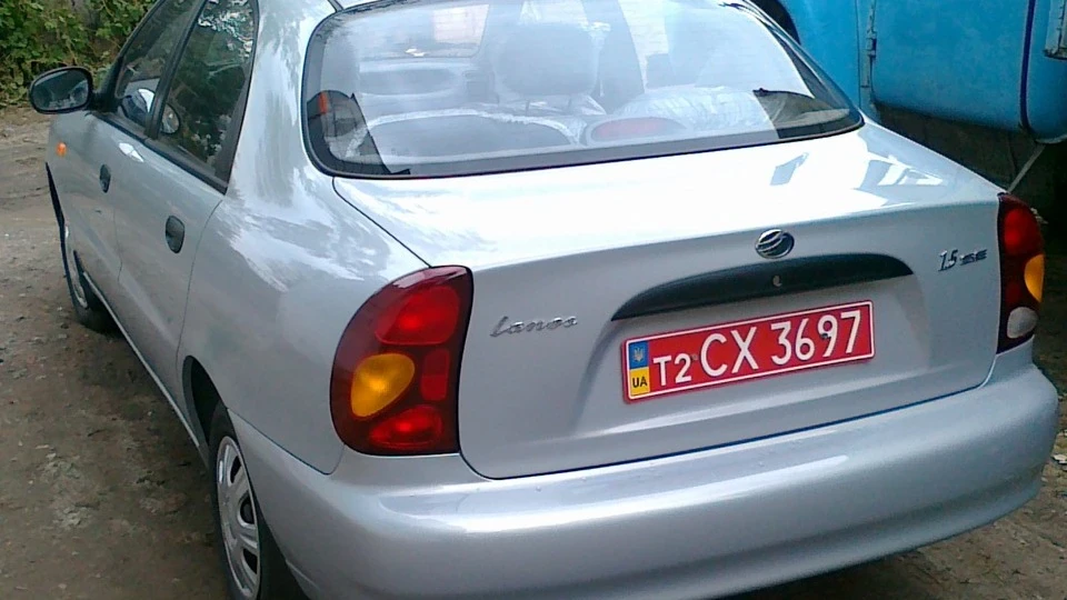 Daewoo Lanos Сріблястий Дощ Т-150 2