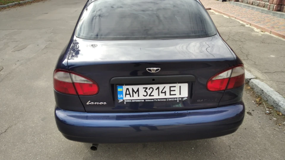 Daewoo Lanos Синій воз 2