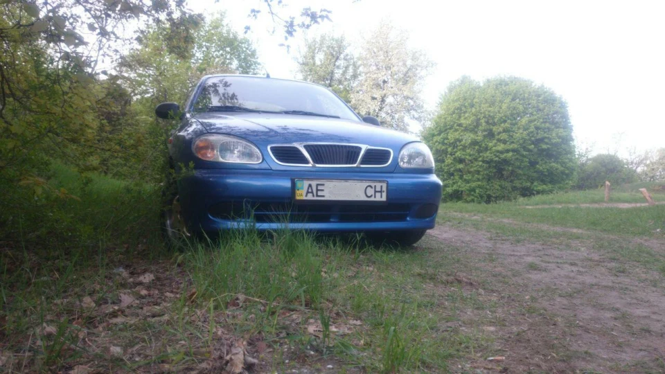 Daewoo Lanos синій спорт 2