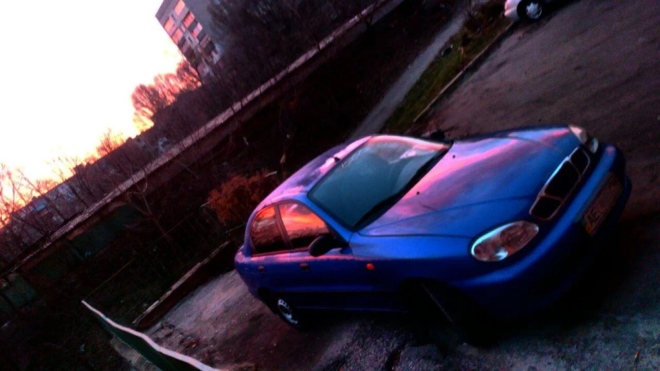 Daewoo Lanos синій спорт 4