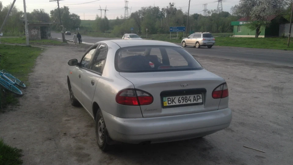 Daewoo Lanos Сірий металік 1.5 3