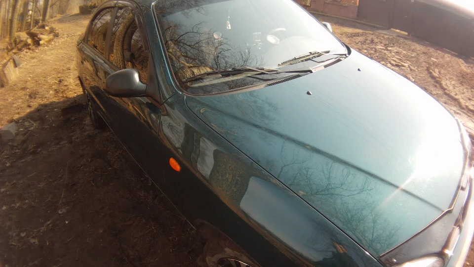 Daewoo Lanos зелена ракета 3
