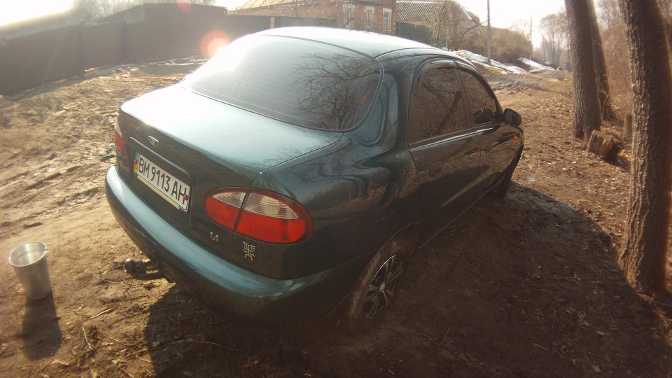 Daewoo Lanos зелена ракета 4