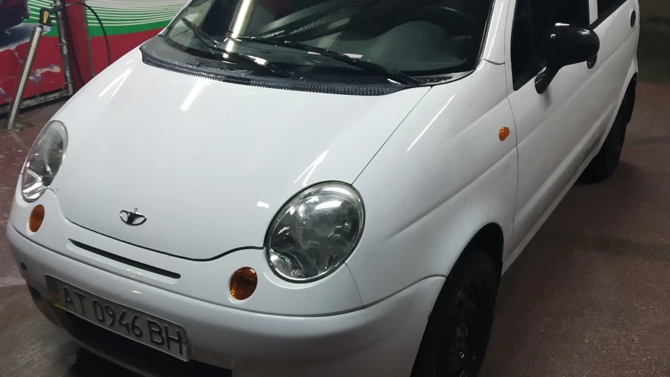 Daewoo Matiz Біла_Бестія