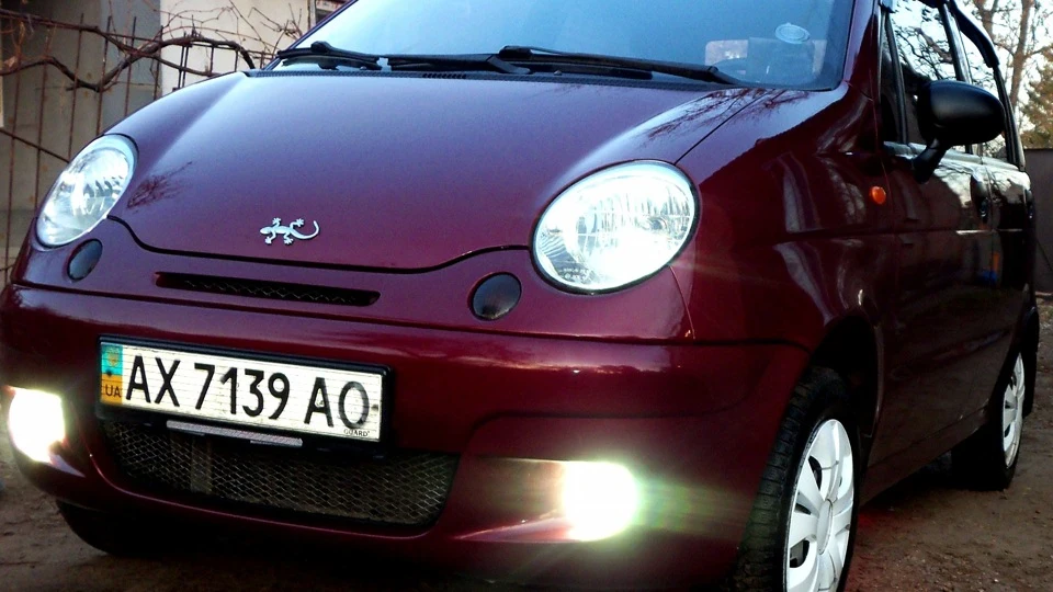 Daewoo Matiz бордова) 2