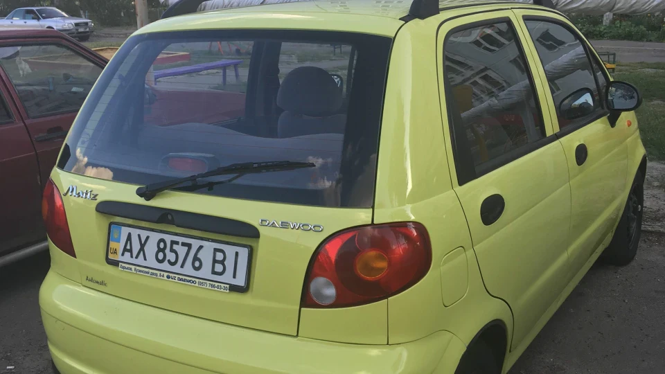 Daewoo Matiz Небезпечний