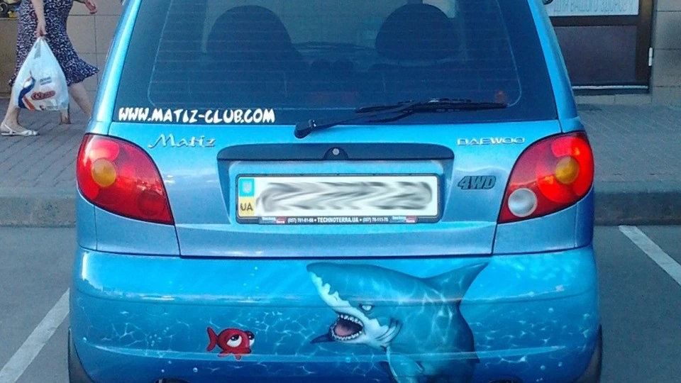Daewoo Matiz Перлам-блакитний, 0.8, M16