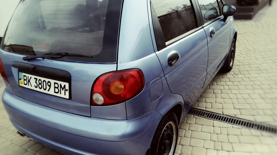 Daewoo Matiz Порш моє колишнє авто.