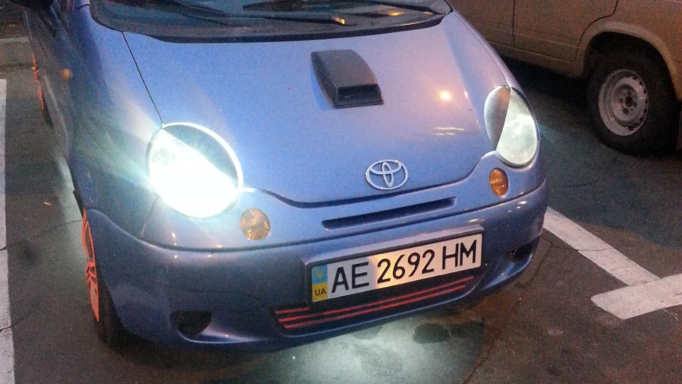 Daewoo Matiz У душі Corolla 5