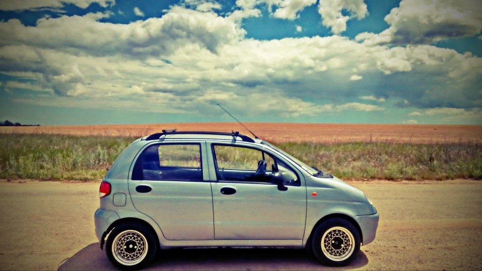 Daewoo Matiz Volk Rays Mesh+Borbet A 2