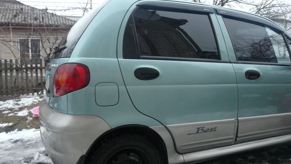 Daewoo Matiz зелена м'ята,металик 3