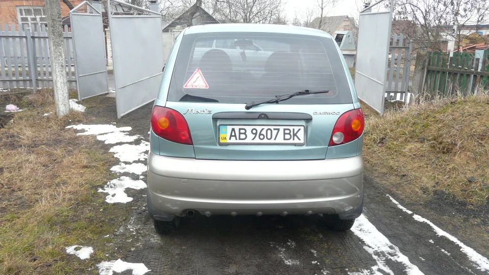 Daewoo Matiz зелена м'ята,металик 5
