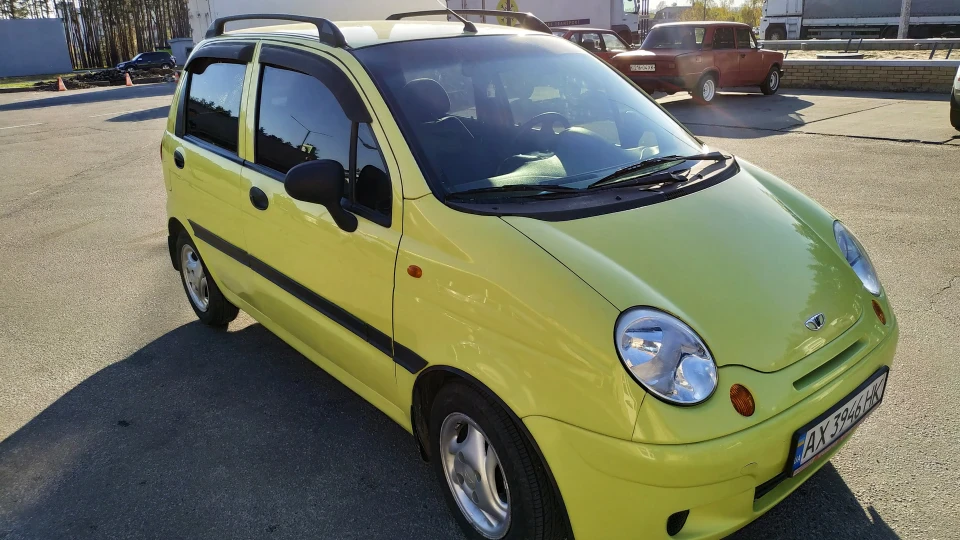 Daewoo Matiz Жовтий мікроб