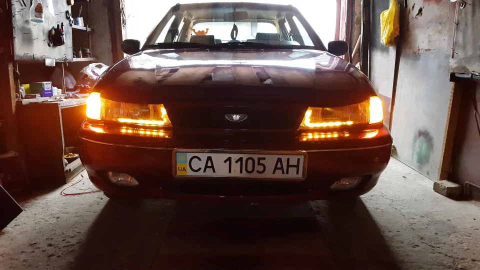 Daewoo Nexia Вишневий металік 2
