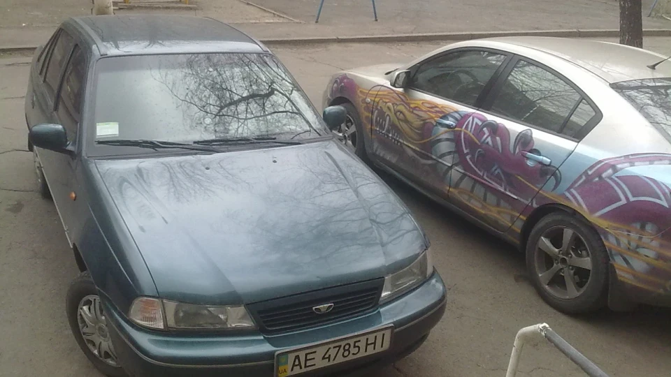 Daewoo Nexia Зелений Шершень 2