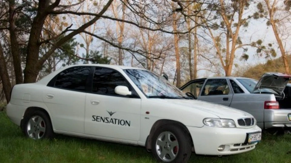 Daewoo Nubira wite horse 4