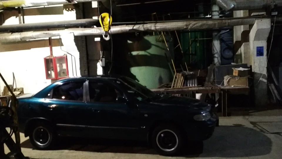 Daewoo Nubira зелена пляшка з ГМО 2
