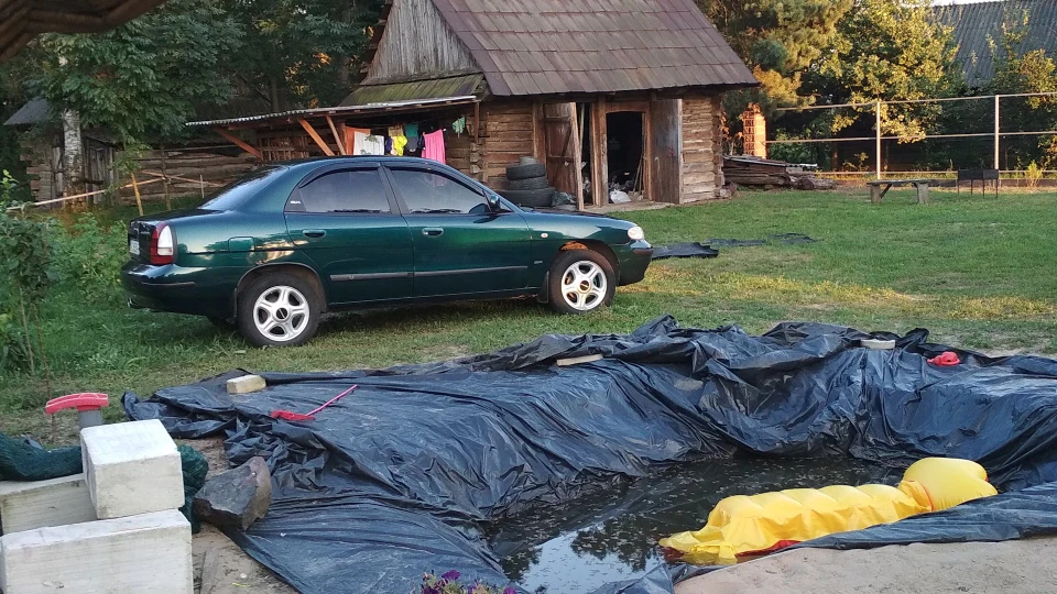Daewoo Nubira зелена пляшка з ГМО 5