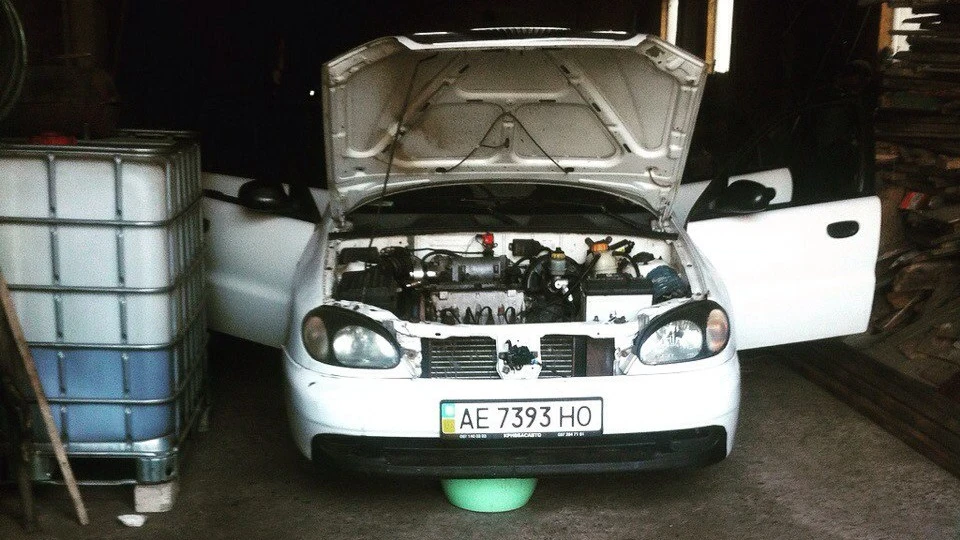 Daewoo Sens Білий Лексус 2