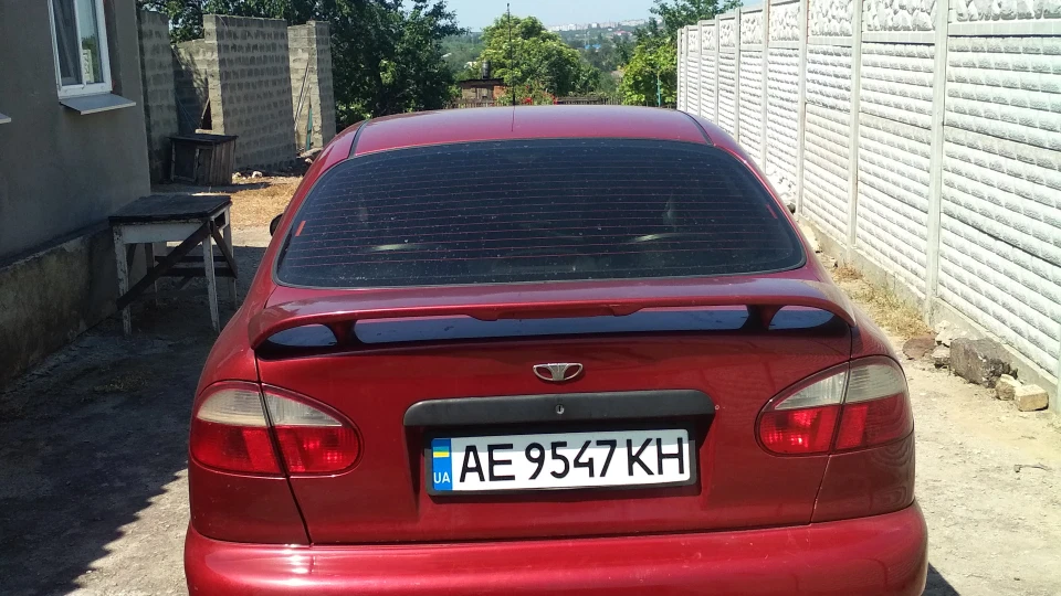 Daewoo Sens Гранатовий Сенс ГБО 3