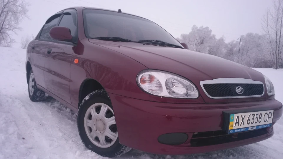 Daewoo Sens Червоний гранат 1.3 SX