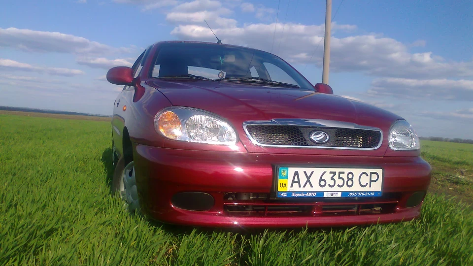 Daewoo Sens Червоний гранат 1.3 SX 4