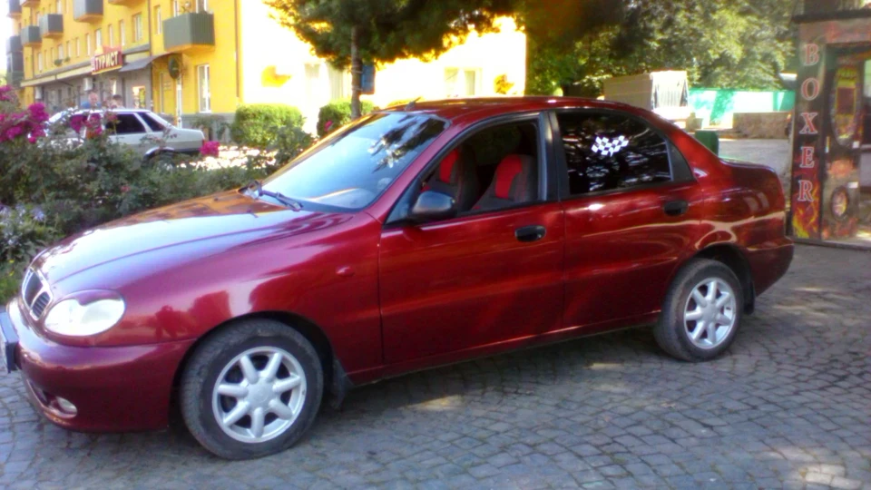 Daewoo Sens червоний металік 5