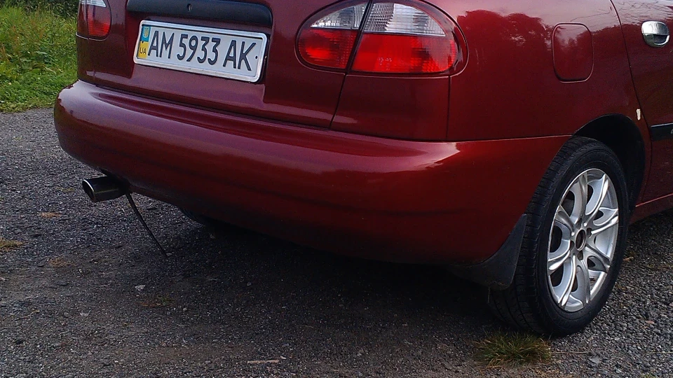 Daewoo Sens червоний металік 2