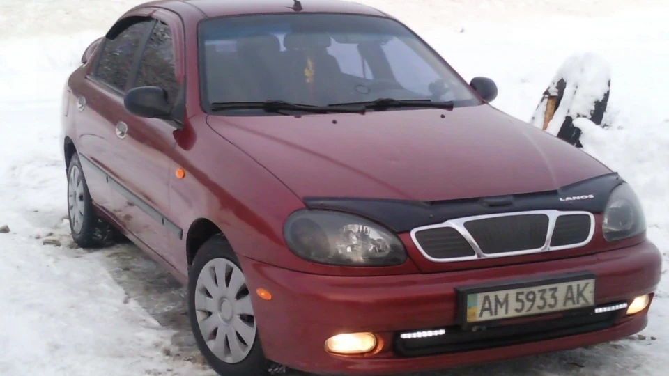 Daewoo Sens червоний металік 3