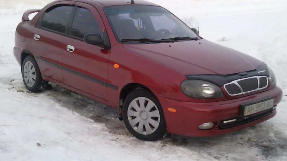 Daewoo Sens червоний металік 5