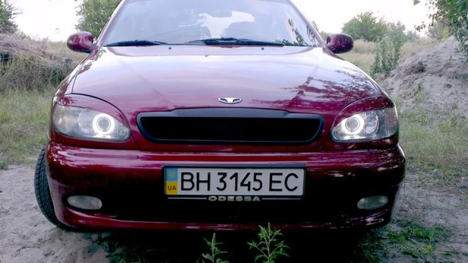 Daewoo Sens червоний металік 2