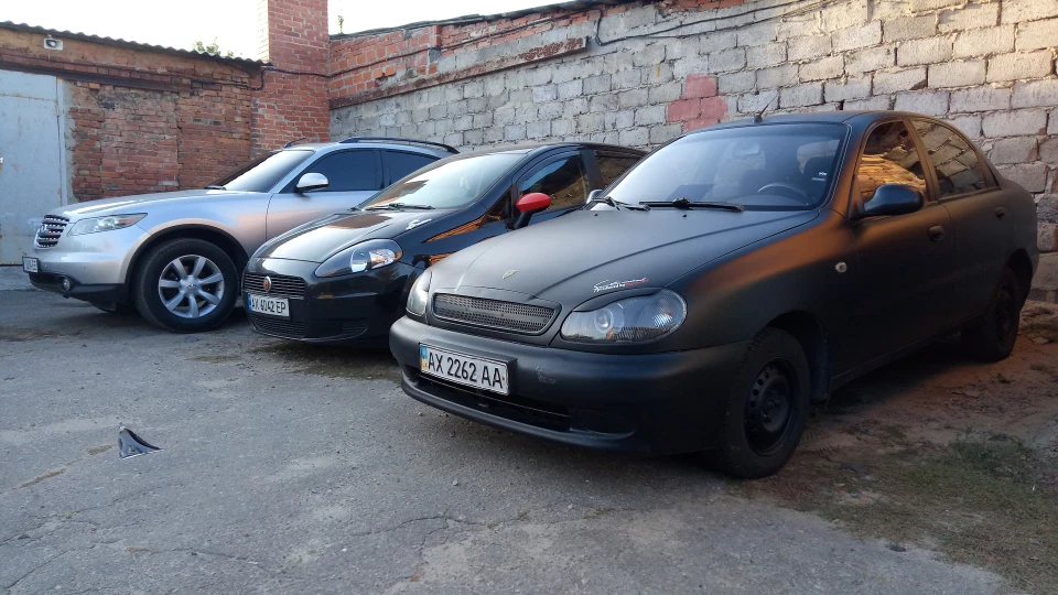 Daewoo Sens Matt Black