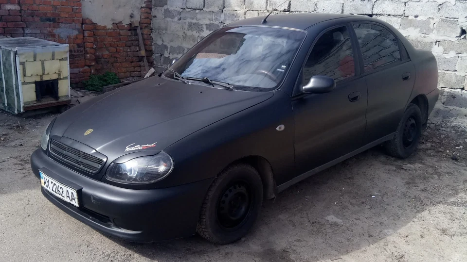 Daewoo Sens Matt Black 2