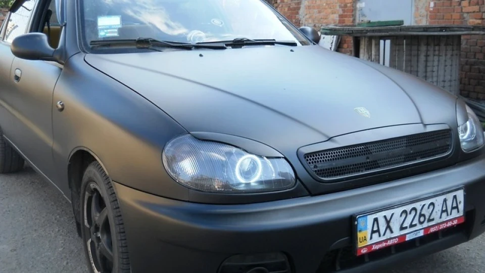 Daewoo Sens Matt Black 4