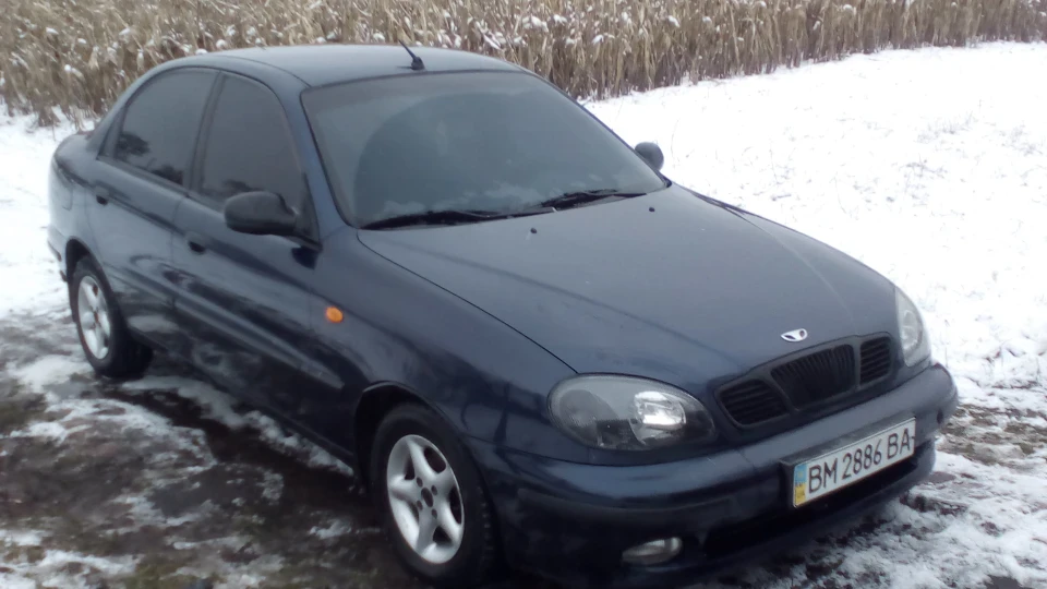 Daewoo Sens Наполовину Ланос