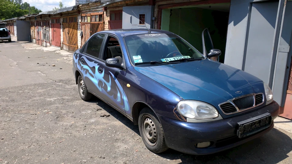 Daewoo Sens Синя Ізолента